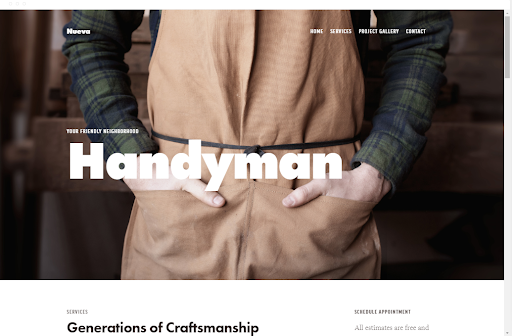 Handyman Website