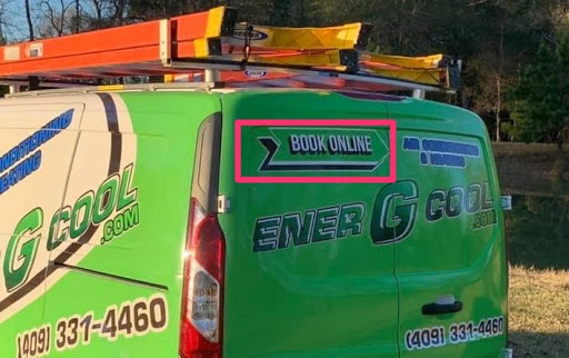 HVAC van wrap