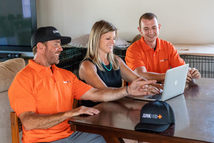 - Housecall Pro Pros looking at computer