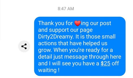 FB reply