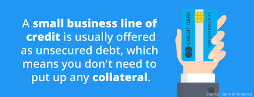 - Housecall Pro hand holding business credit card graphic