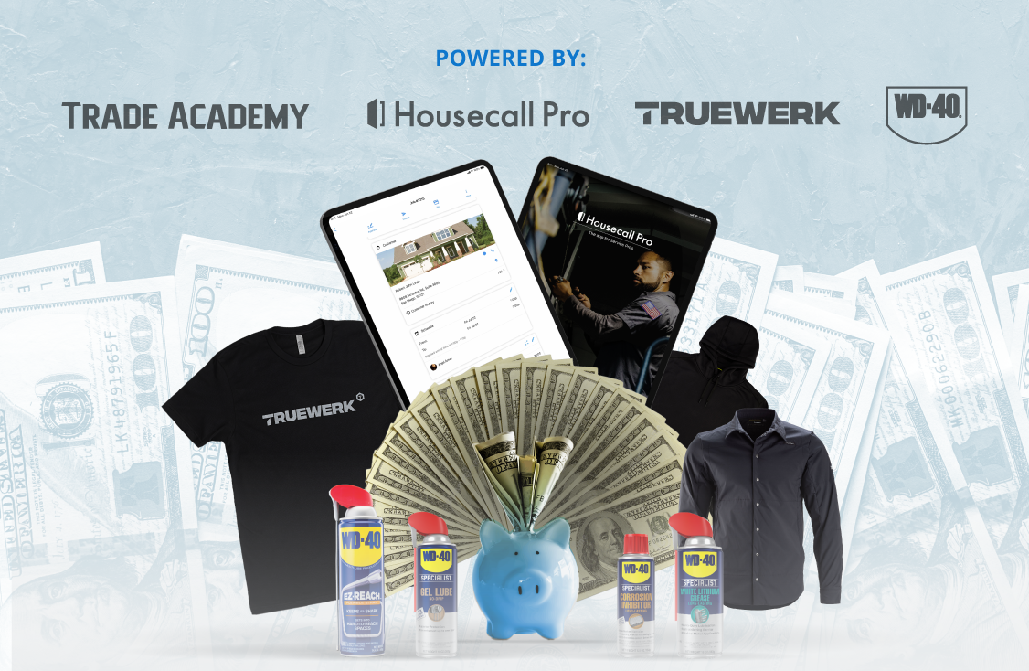 items available in the HVAC scholarship from Housecall Pro