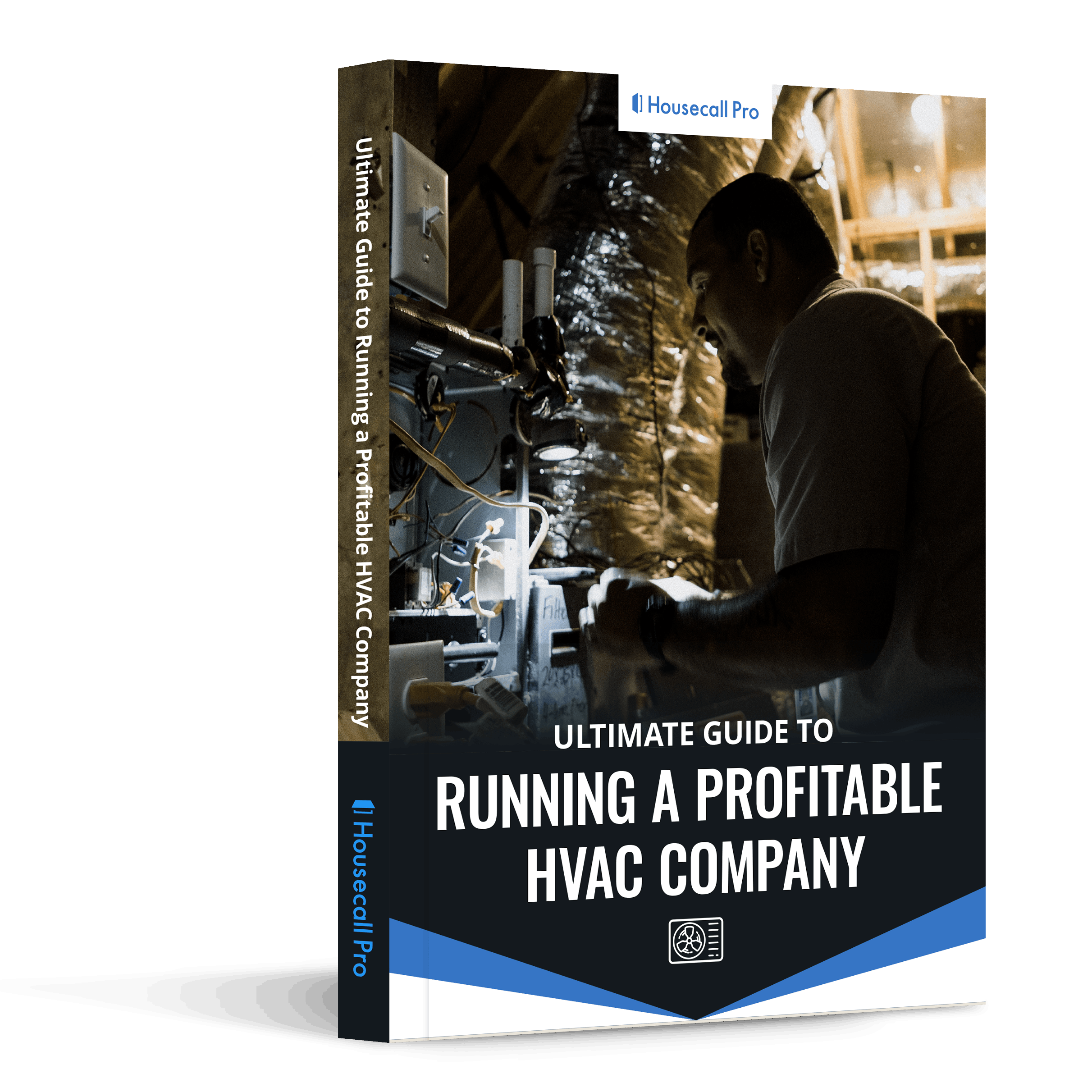 the ultimate guide to running a profitable HVAC company cover image