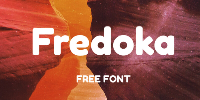 graphic of Fredoka font