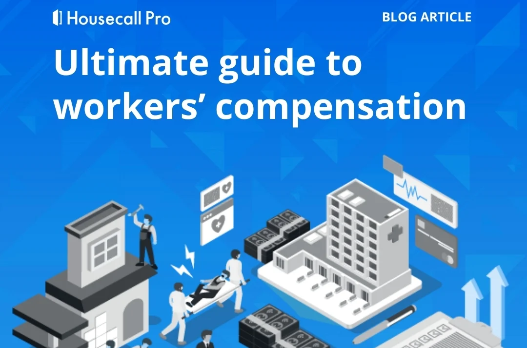 Housecall Pro workers compensation ebook hero image