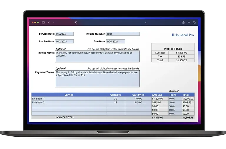 Free HVAC Invoice Template Download: How to Write An Invoice