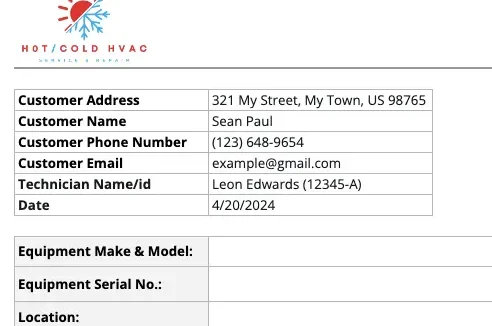HVAC Tune-Up Checklist Template (Free Download) - Housecall Pro