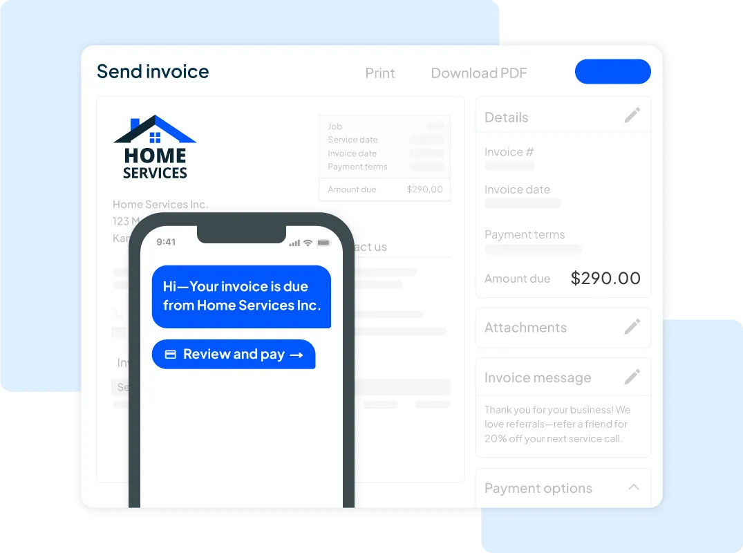 Chimney sweep invoicing software from Housecall Pro
