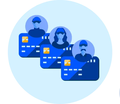Multiple cards graphic