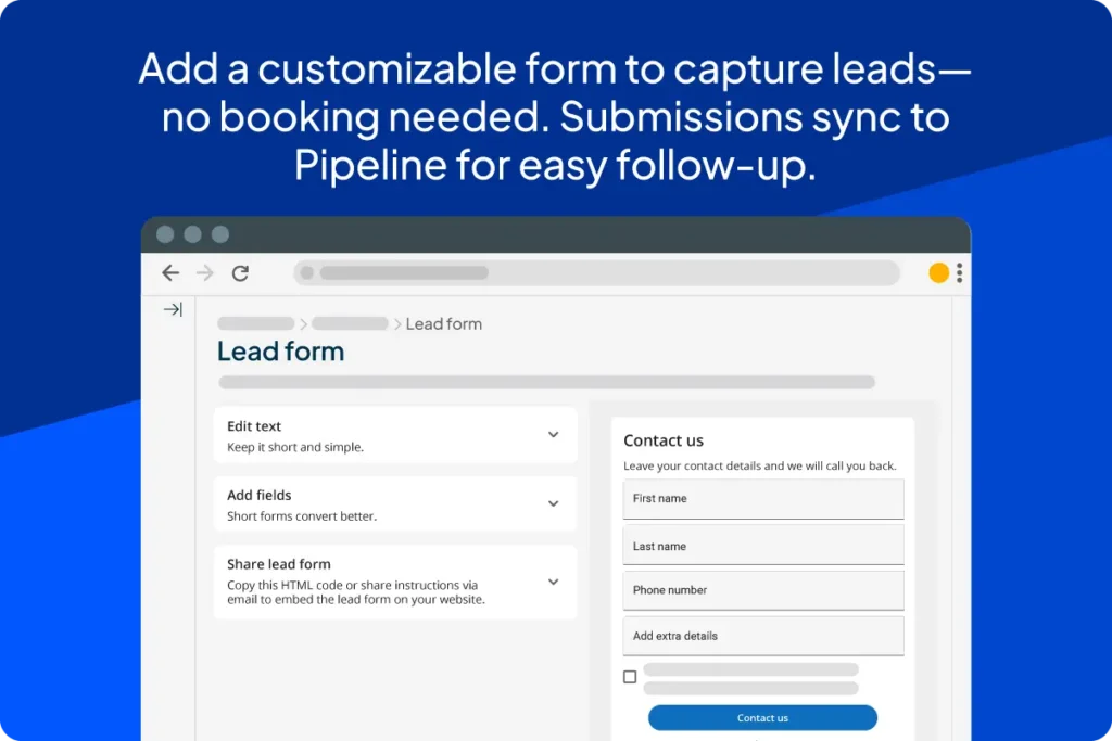 - Housecall Pro HCP Pipeline lead intake form