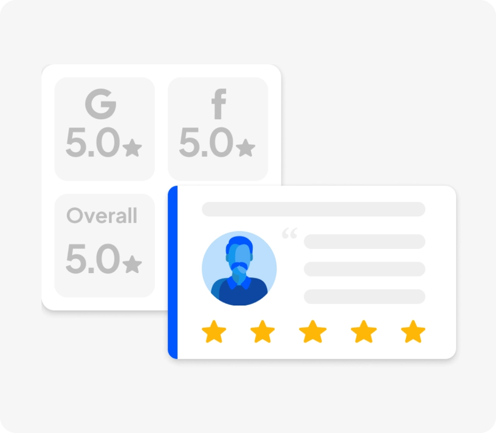 Housecall Pros' review management software