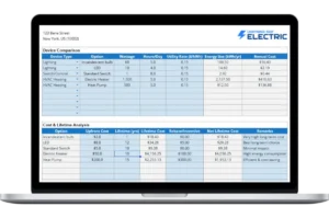 laptop showing