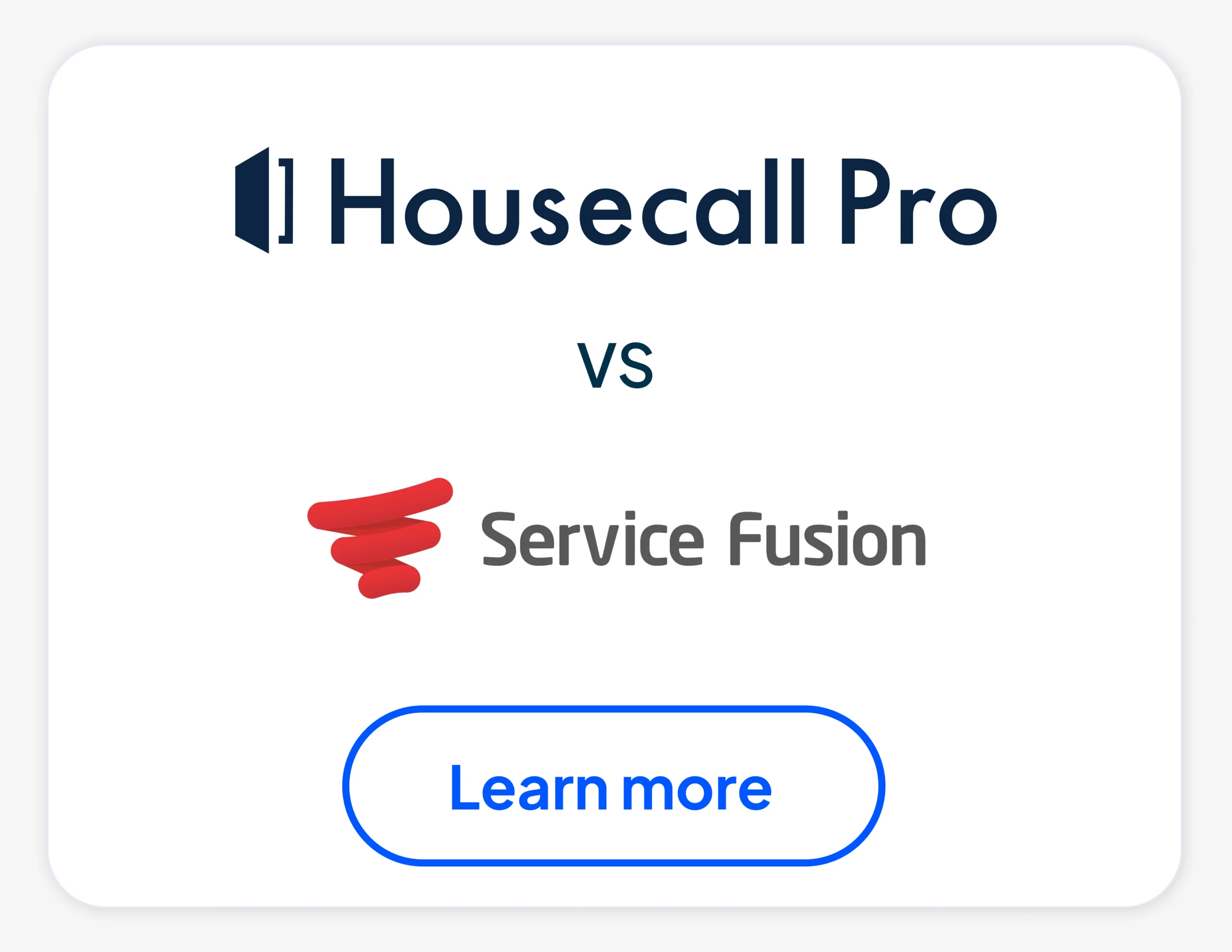 HCP vs Service Fusion image card