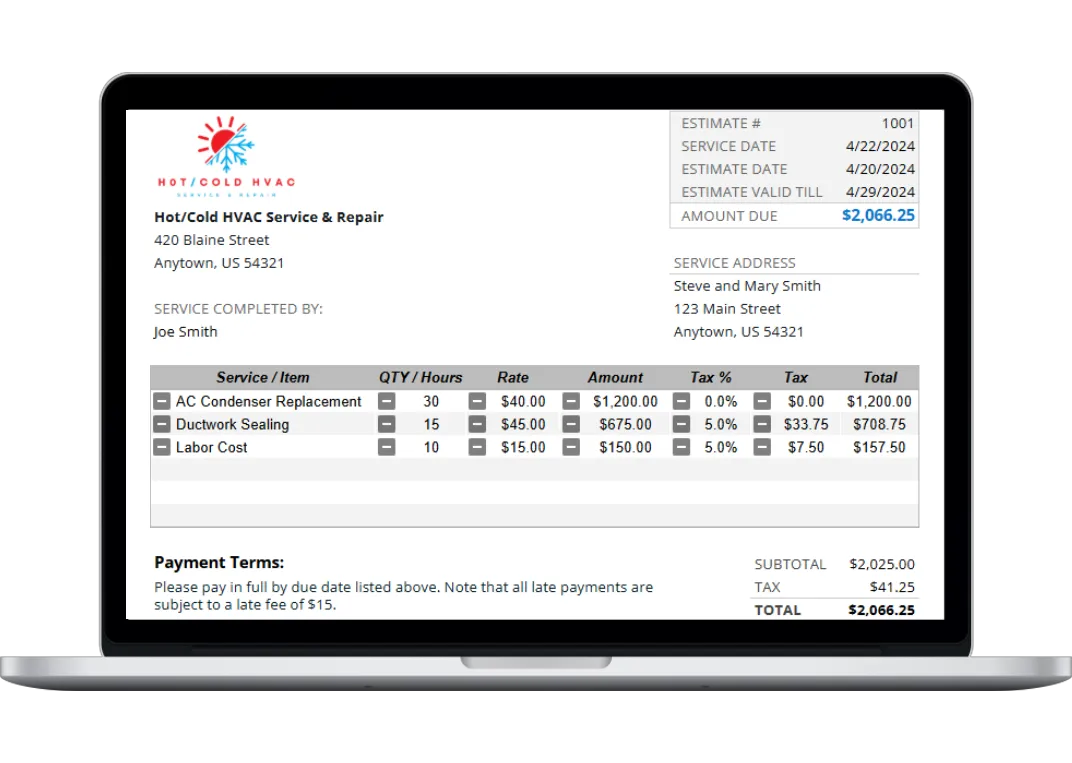 Estimate Clearly, Win More Jobs