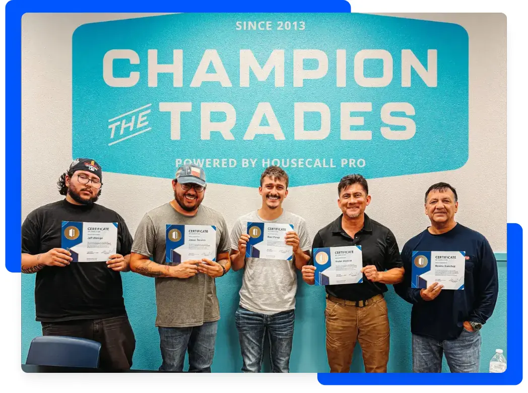 - Housecall Pro trade academy scholarship winners