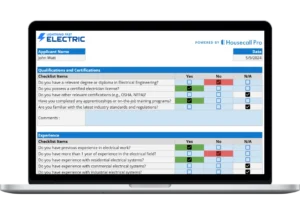 electrical recruitment template hero image