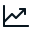 growth icon dark