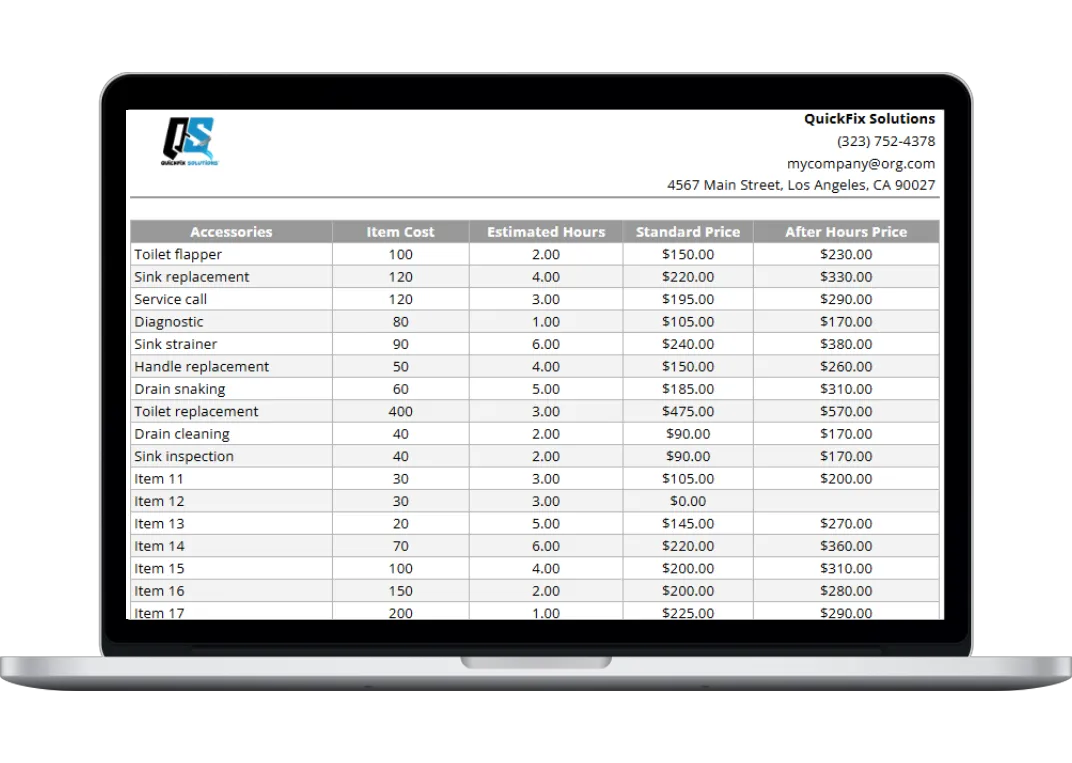 Price Every Job with Confidence
