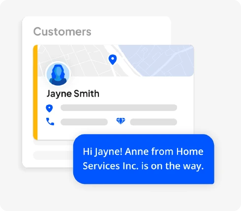 flooring software customer profile feature showing customer details